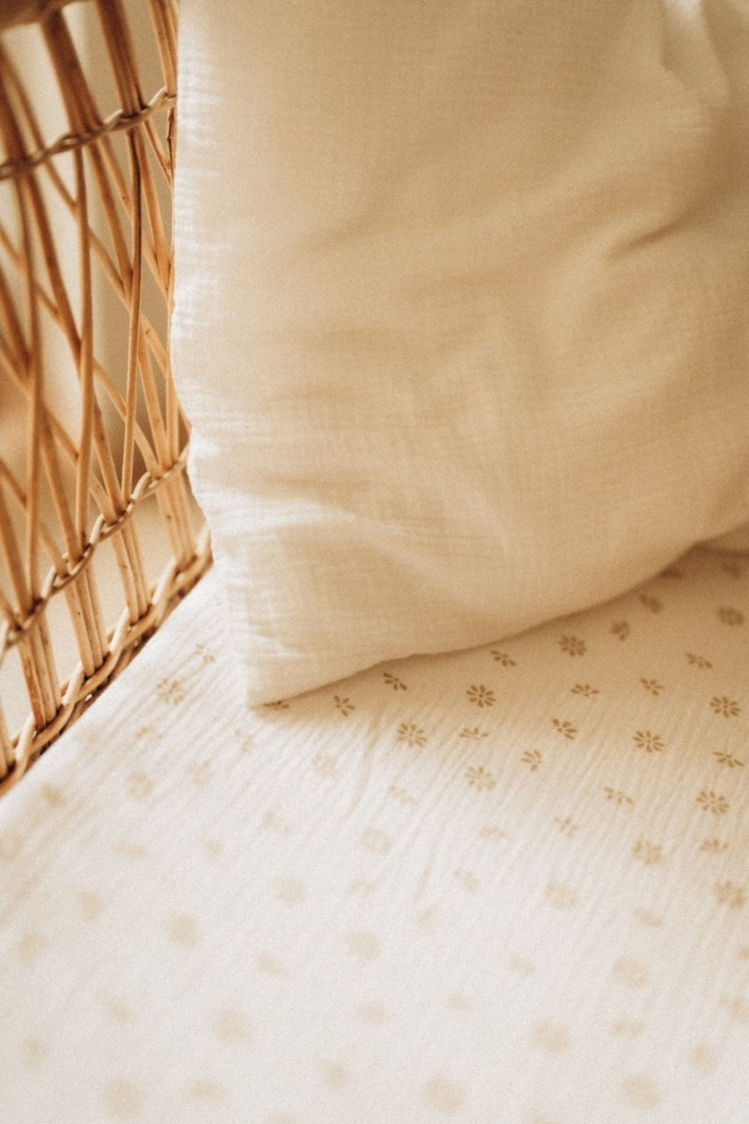 TISU bassinet sheet, Cream