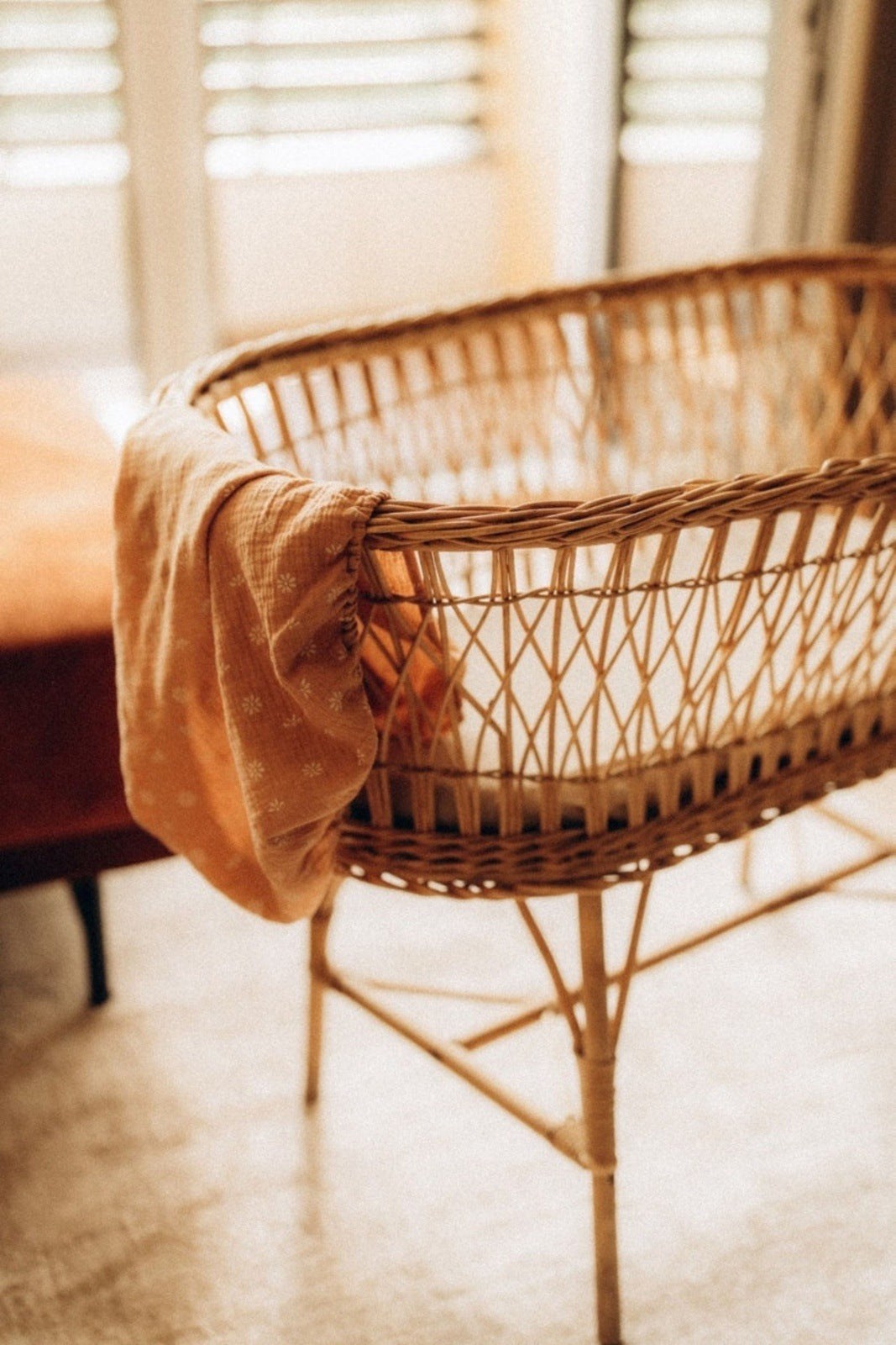 TISU bassinet sheet, Caramel