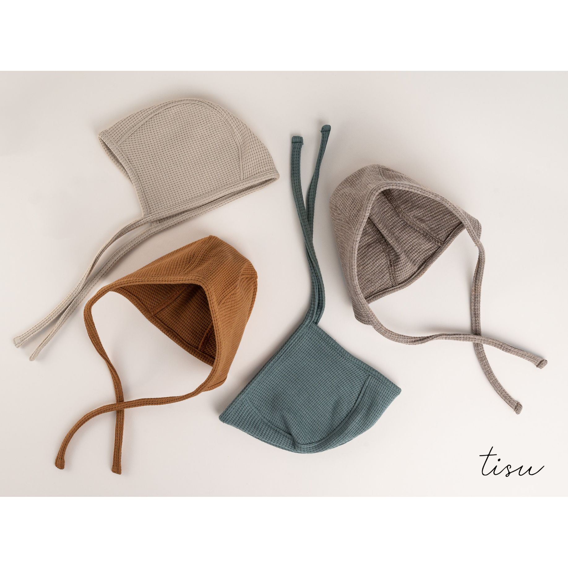 TISU vauvan bonnet, Ecru