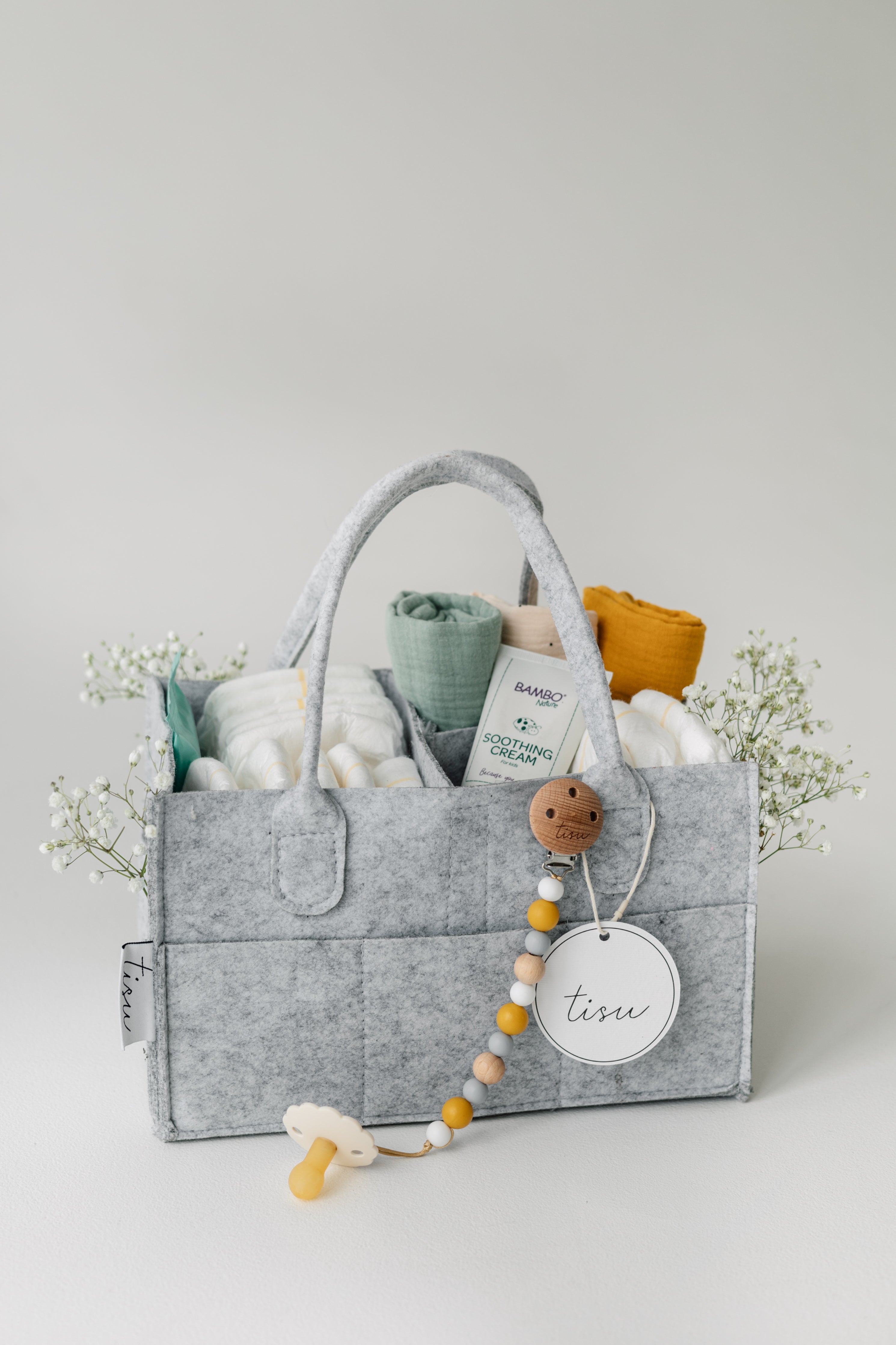 TISU vauvan hoitolaukku, lahjapakkaus