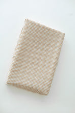 Lataa kuva Galleria-katseluun, TISU vauvan hoitoalustan päällinen, Beige Gingham
