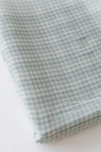 Lataa kuva Galleria-katseluun, TISU vauvan hoitoalustan päällinen, Light Mint Gingham
